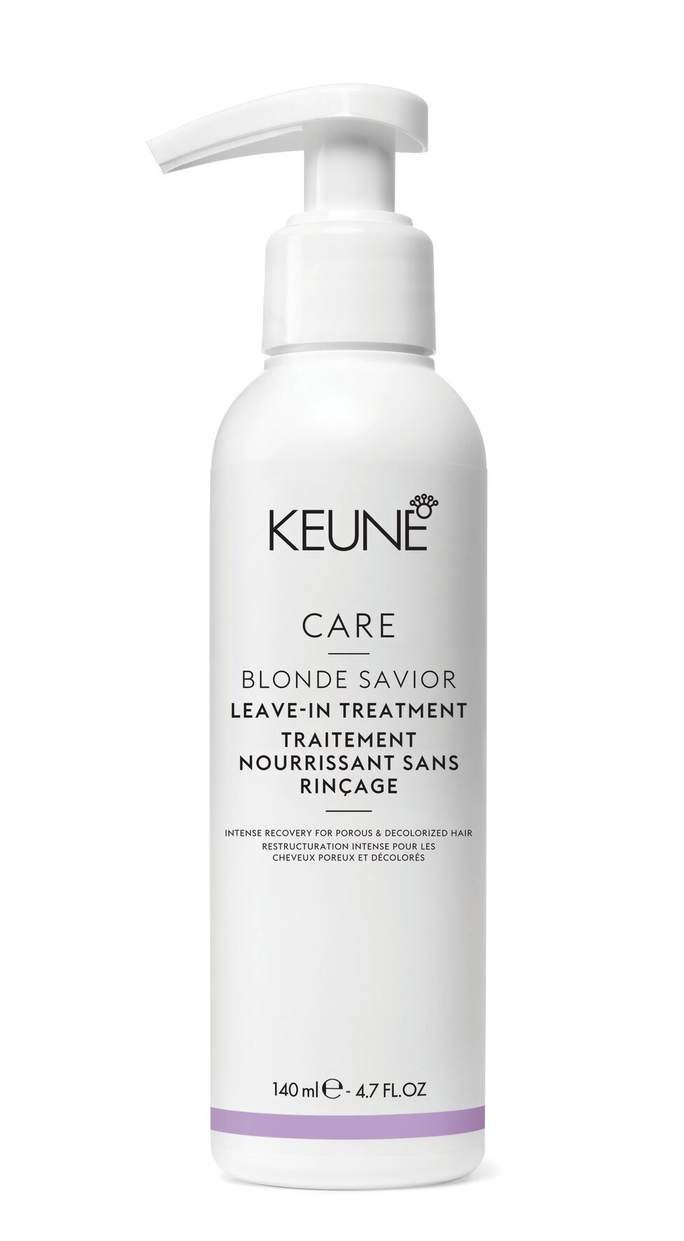 Die BLONDE SAVIOR LEAVE-IN TREATMENT ist ein unauslöschliches Haarpflegeprodukt, entwickelt mit Glycolsäure und Kreatin für geschädigtes, entfärbtes Haar. Keune.ch.