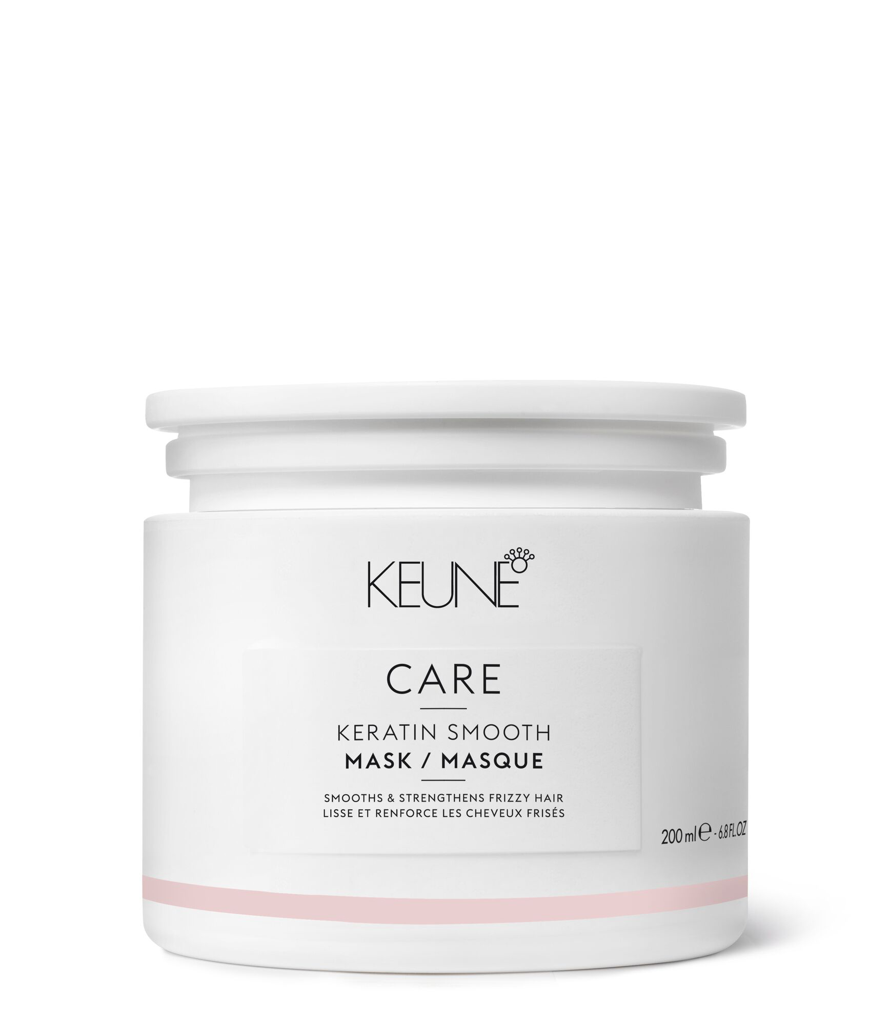 Glatte und geschmeidige Haare mit CARE KERATIN SMOOTH MASK. Diese luxuriöse Haarmaske ist mit Keratin und Keravis angereichert, stärkt das Haar und beseitigt wirksam Frizz. Auf keune.ch.