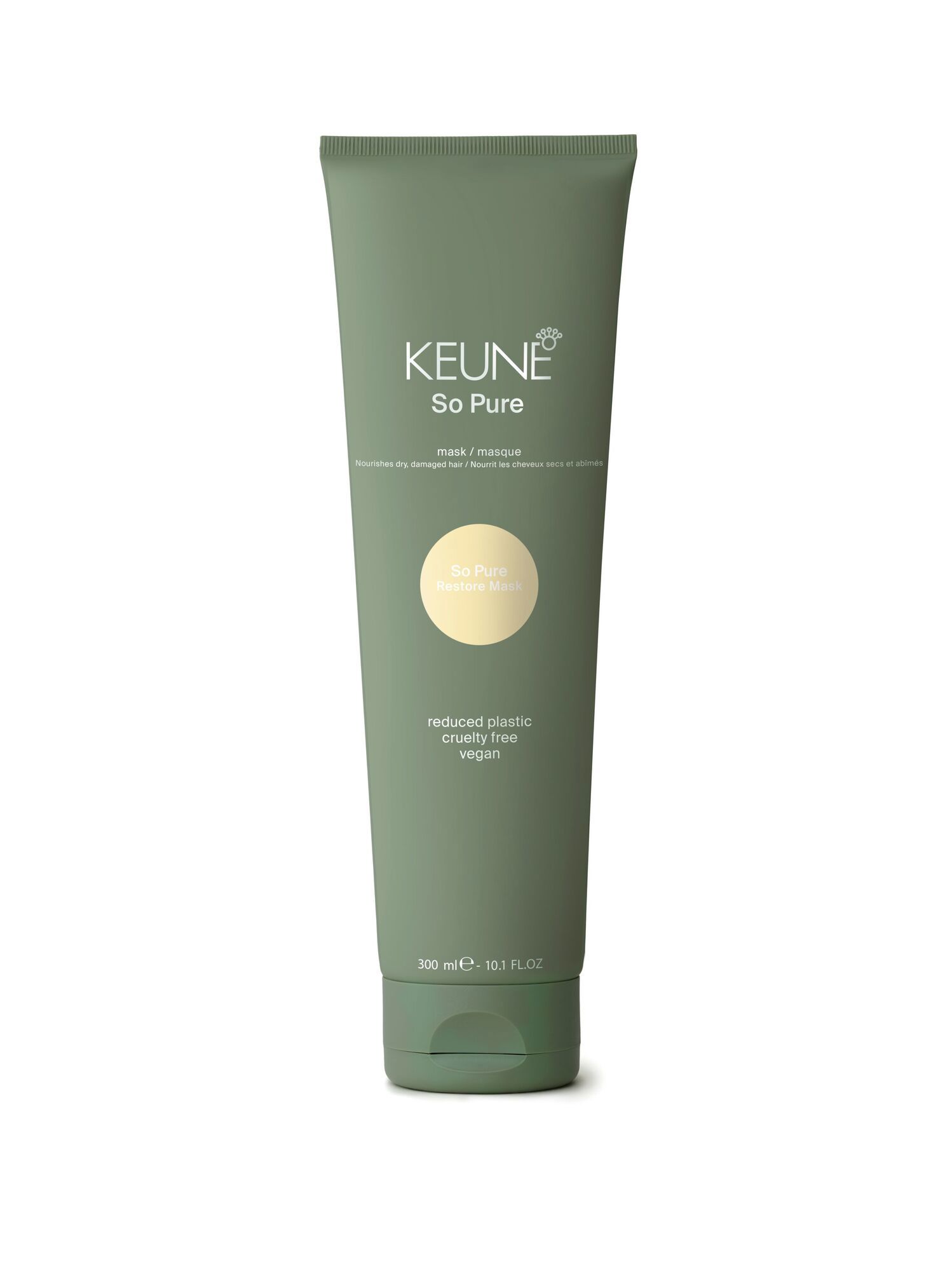 Vegane Haarmaske für kräftiges Haar - So Pure Restore Maske